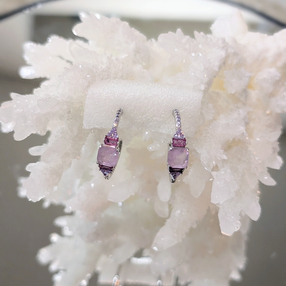 Bomb Party Pink Drop Earrings